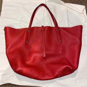Annabel Ingall tote red large